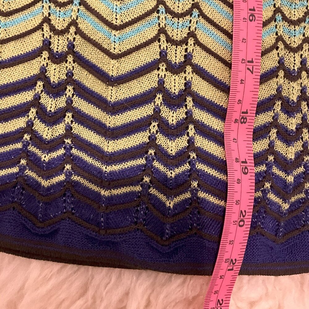 Missoni Chevron Knit Mini Skirt – Size M - Picture 6 of 6